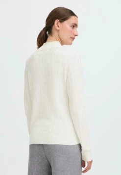 OXMO IHSALLY - Jumper - Cloud Dancer 13 OXMO IHSALLY - Jumper - Cloud Dancer -OXMO Store e92e93cd41f94da39b0352064d9c2ac5