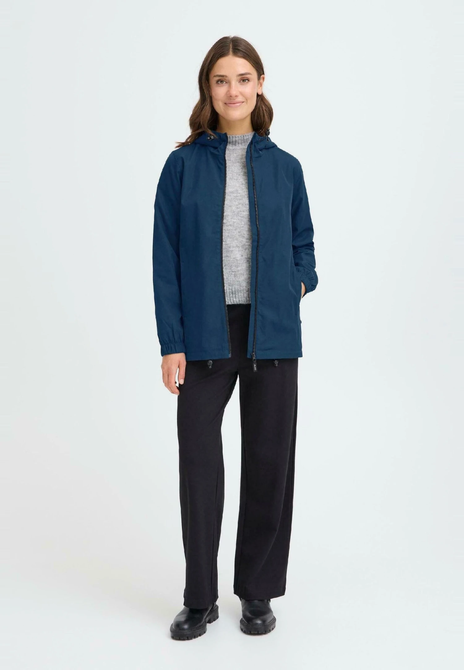 OXMO OXELLAM - Light Jacket - Dress Blues 2 OXMO OXELLAM - Light Jacket - Dress Blues - Image 2