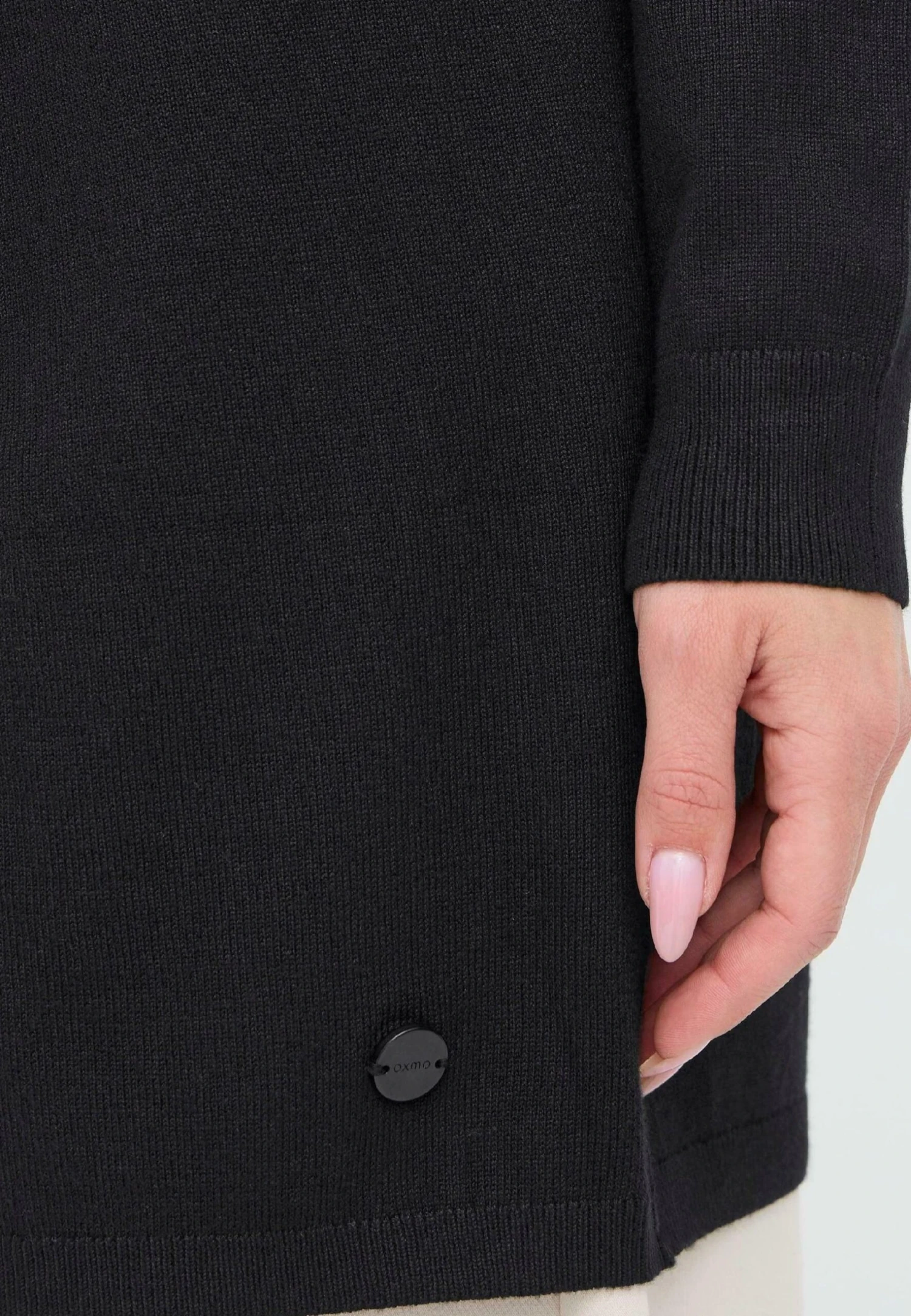 OXMO OXAIDA - Cardigan - Black 5 OXMO OXAIDA - Cardigan - Black - Image 5