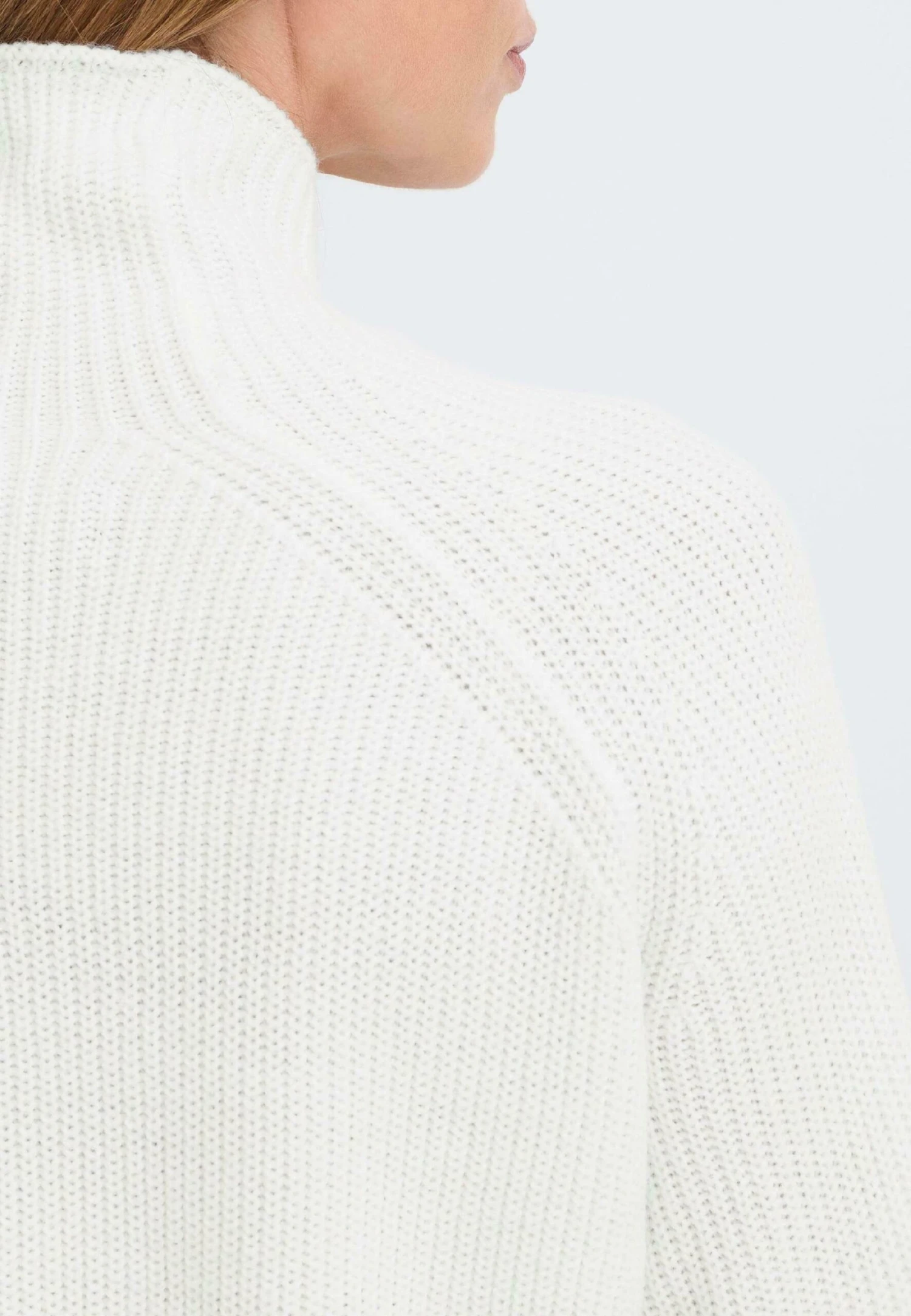 OXMO BMMNELLY TURTLENECK - Jumper - Marshmallow 5 OXMO BMMNELLY TURTLENECK - Jumper - Marshmallow - Image 5