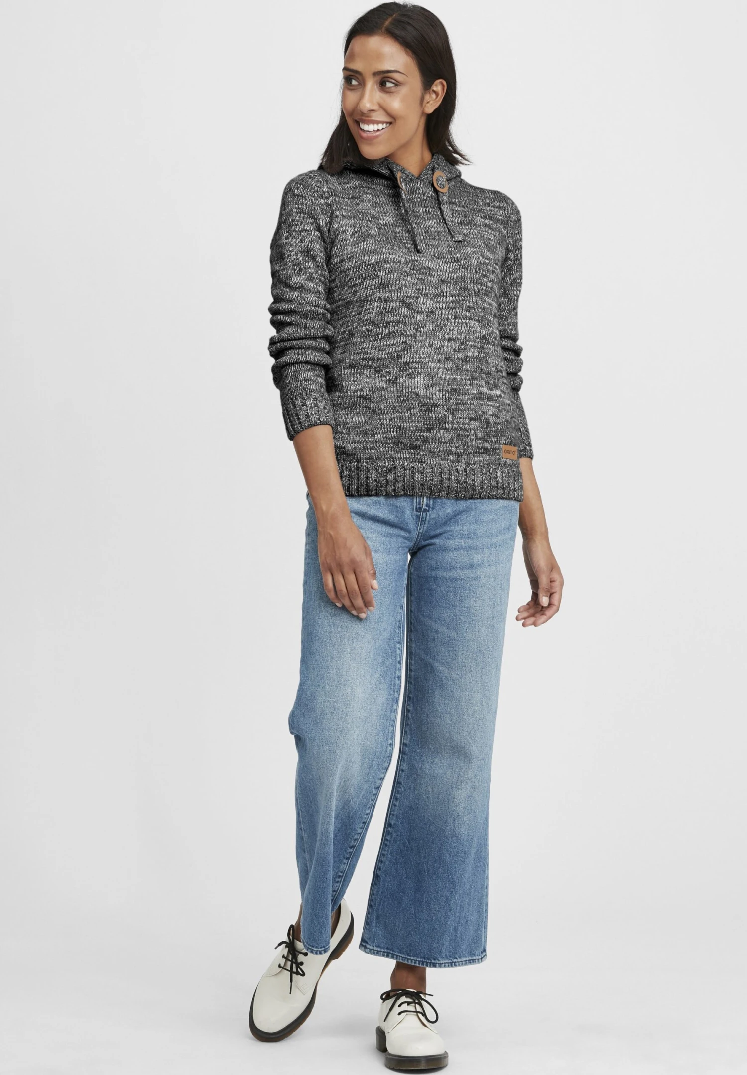 OXMO OXPHILIA - Jumper - Black 2 OXMO OXPHILIA - Jumper - Black - Image 2