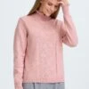 OXMO BMMNERA - Jumper - Pale Mauve Melange