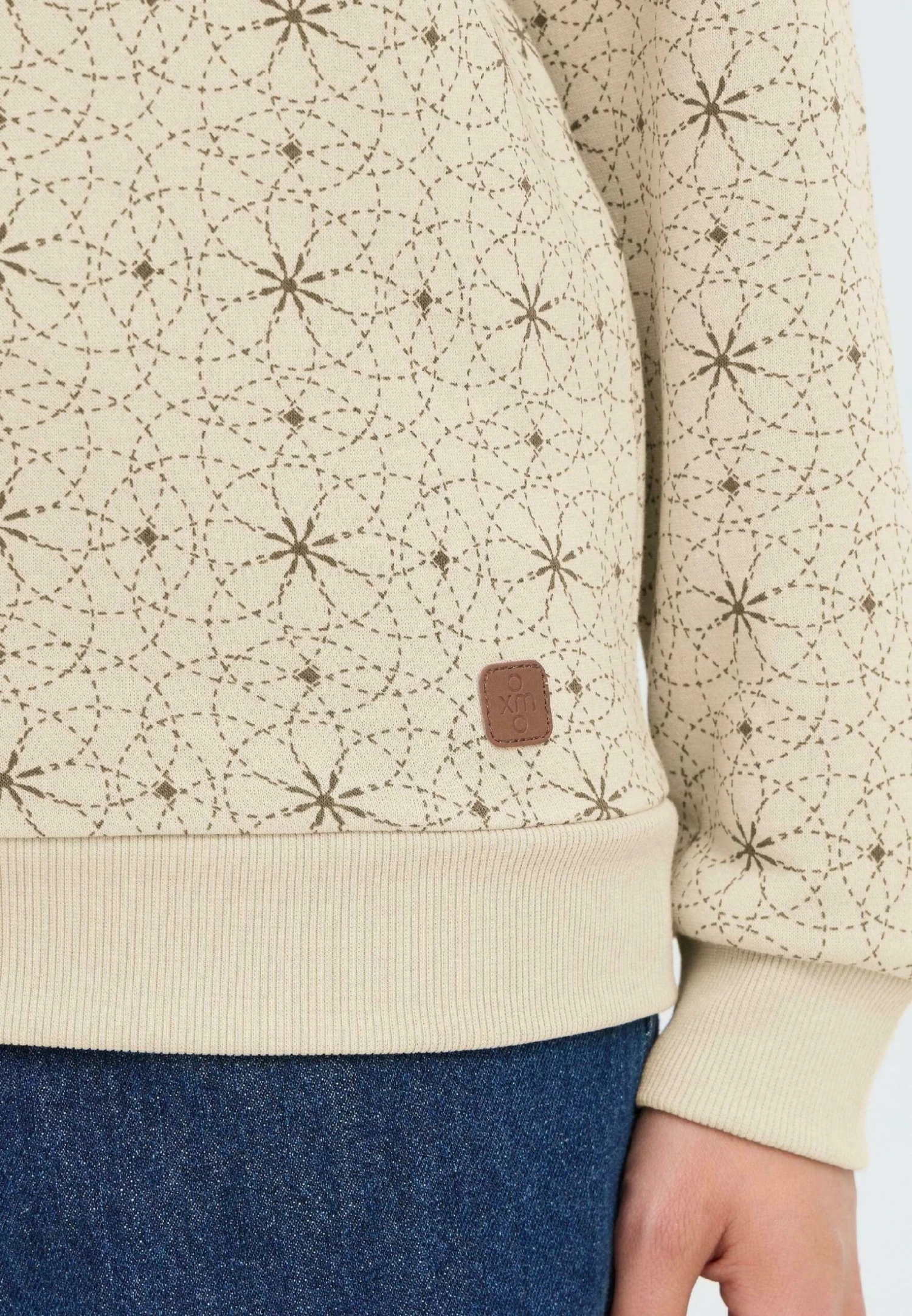 OXMO OXKAREN - Sweatshirt - Oyster 5 OXMO OXKAREN - Sweatshirt - Oyster - Image 5