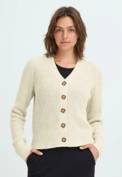 OXMO FRKANNA - Cardigan - Pumice Stone -OXMO Store ed006b25d4cb4c5286c5957361a1d8ae
