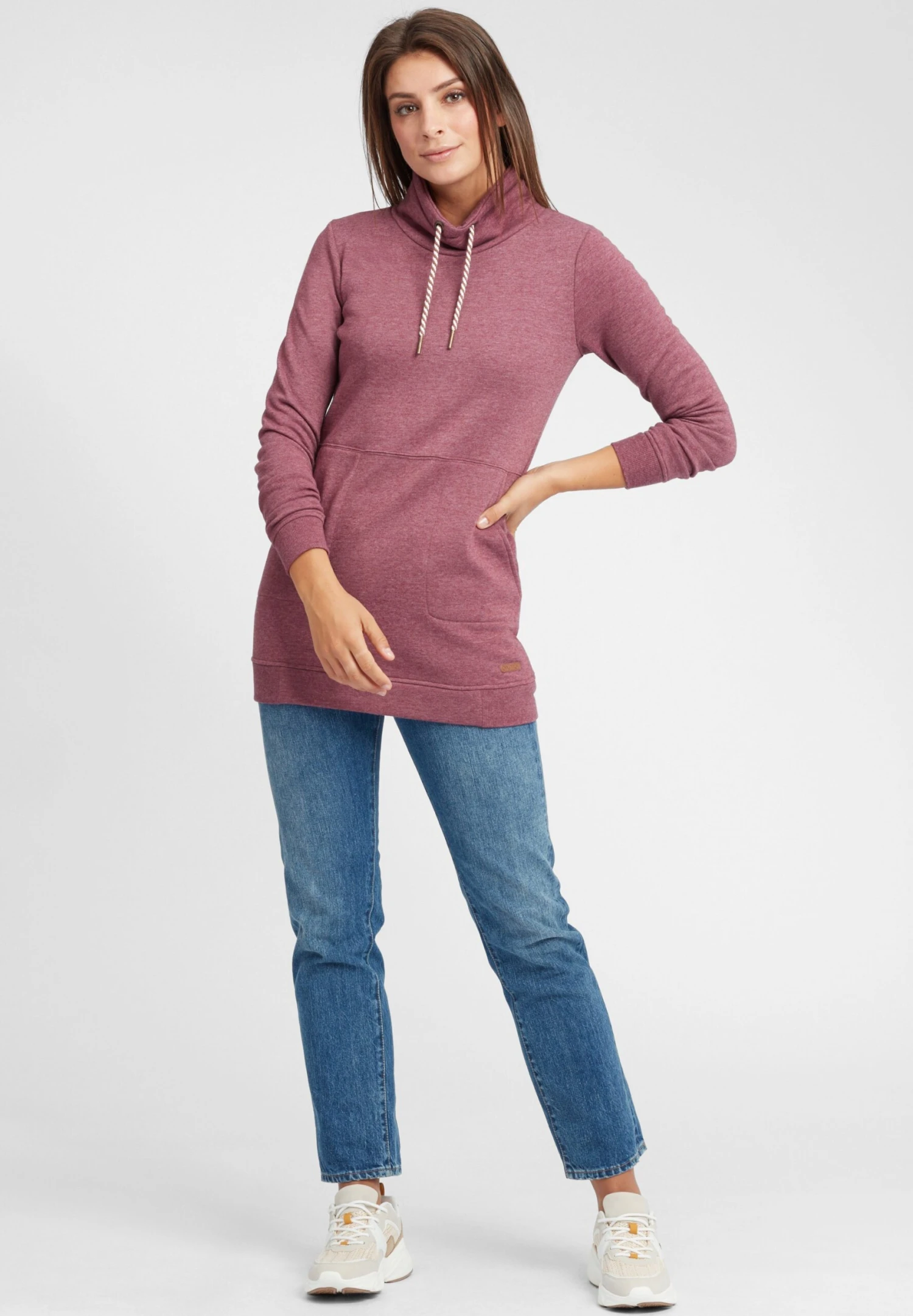 OXMO OXVILMA - Sweatshirt - Wine Red M 2 OXMO OXVILMA - Sweatshirt - Wine Red M - Image 2