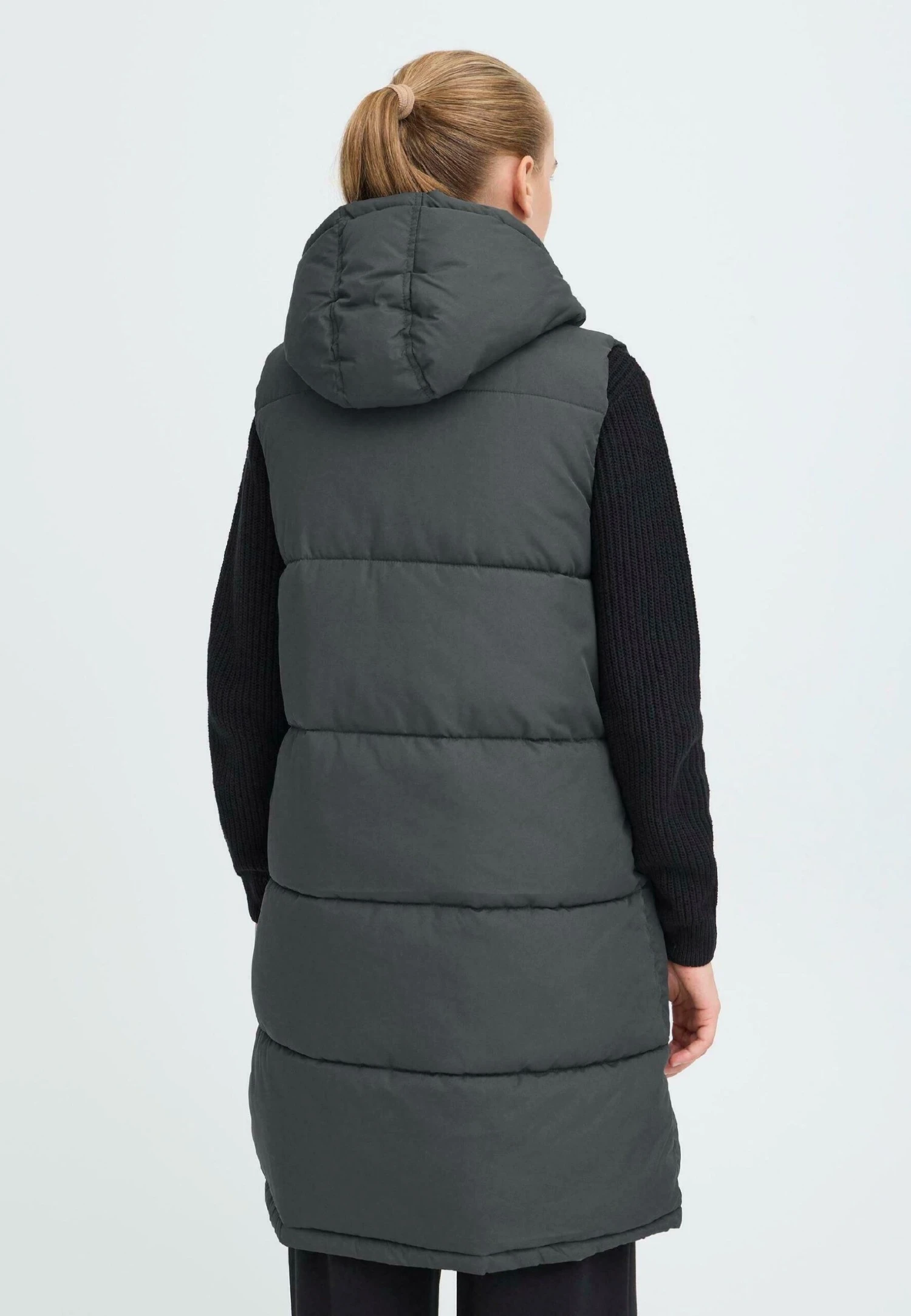 OXMO OXMINNA - Waistcoat - Forged Iron 3 OXMO OXMINNA - Waistcoat - Forged Iron - Image 3