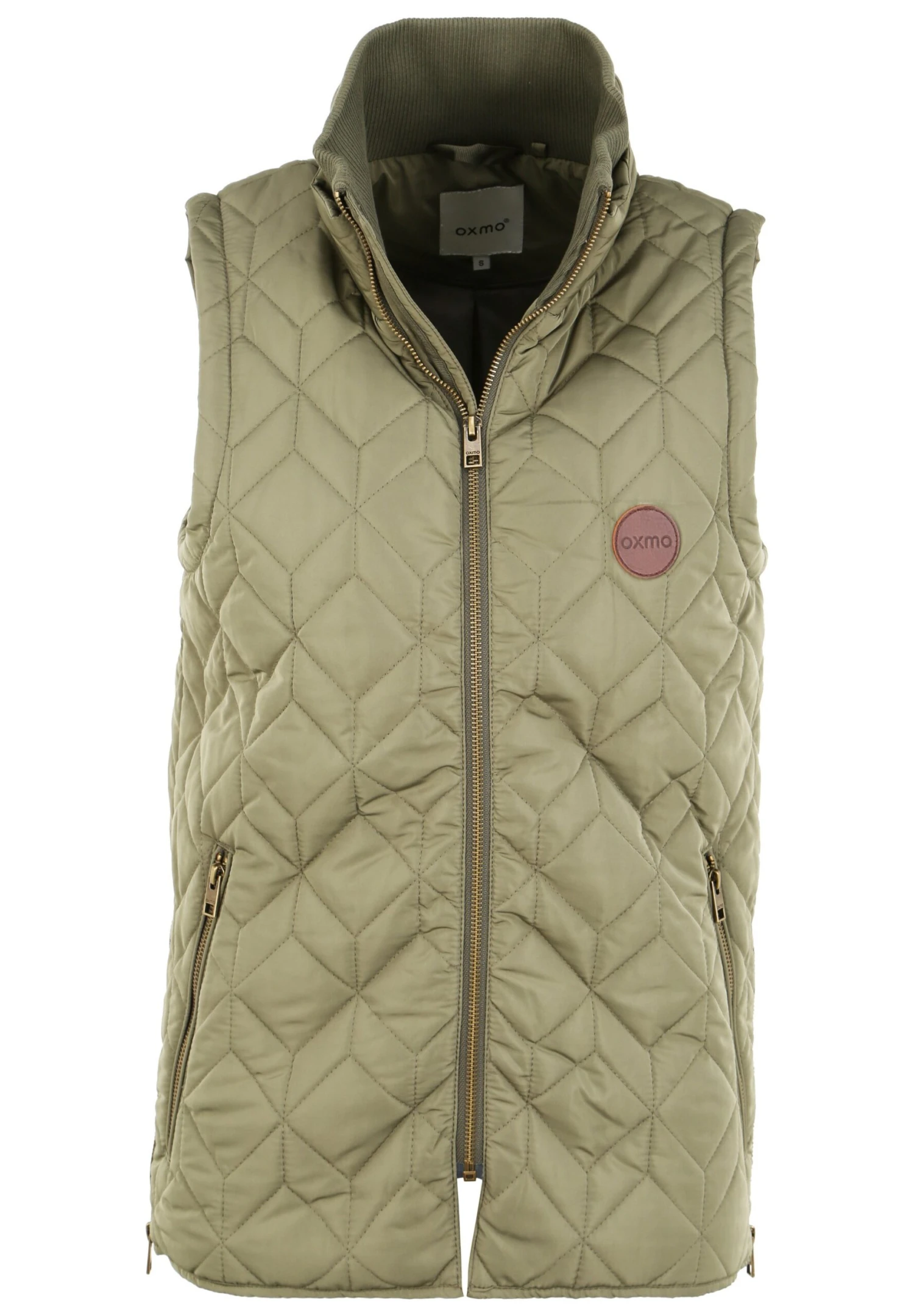 OXMO OXALITA - Waistcoat - Hedge 6 OXMO OXALITA - Waistcoat - Hedge - Image 6