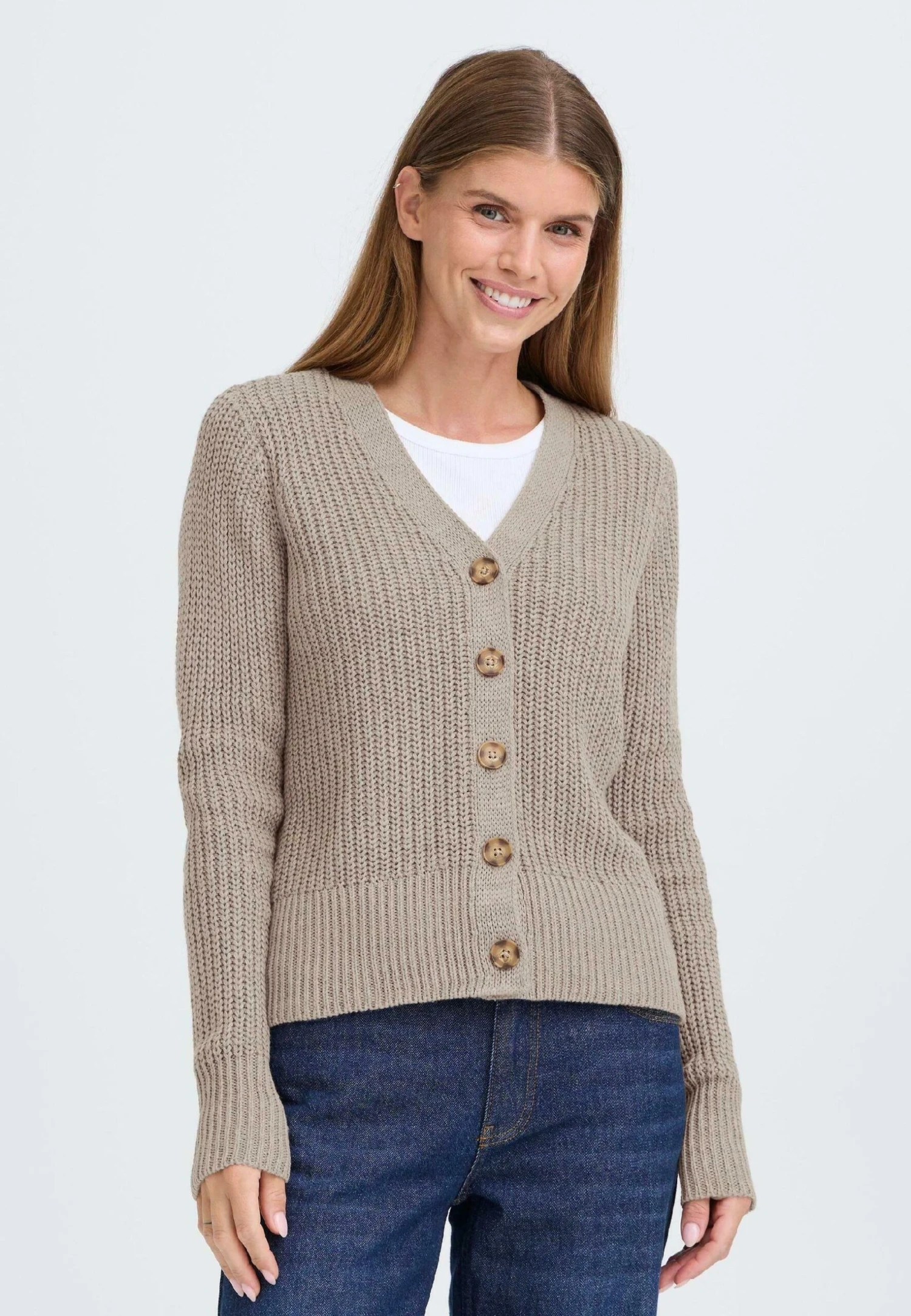 OXMO FRKANNA - Cardigan - Moon Rock 1 OXMO FRKANNA - Cardigan - Moon Rock
