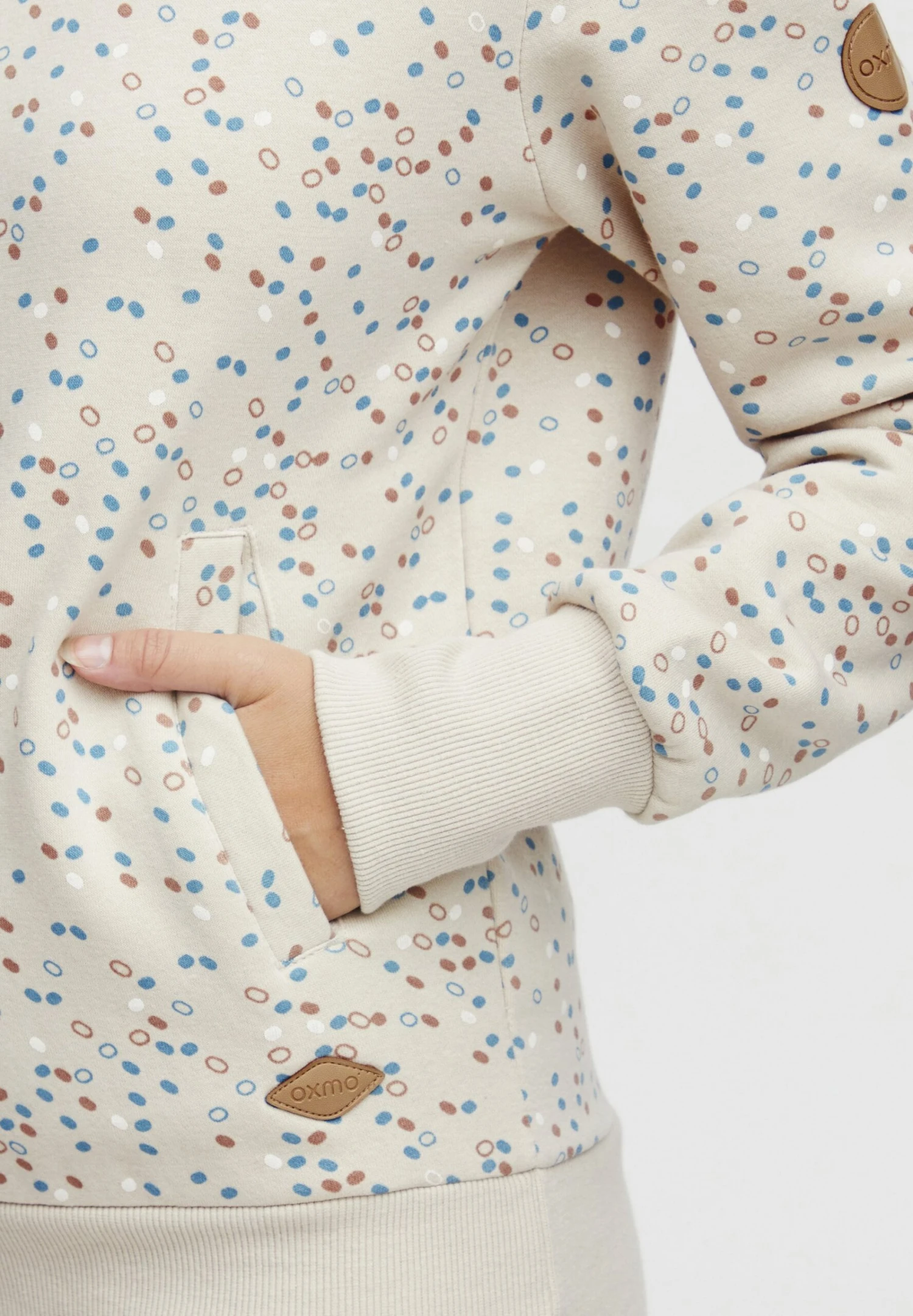 OXMO OX - Hoodie - Oyster 5 OXMO OX - Hoodie - Oyster - Image 5