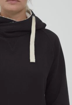 OXMO OXJulia - Hoodie - Black Teddy -OXMO Store ef12b7fa3ee044af893d156abe524a2b