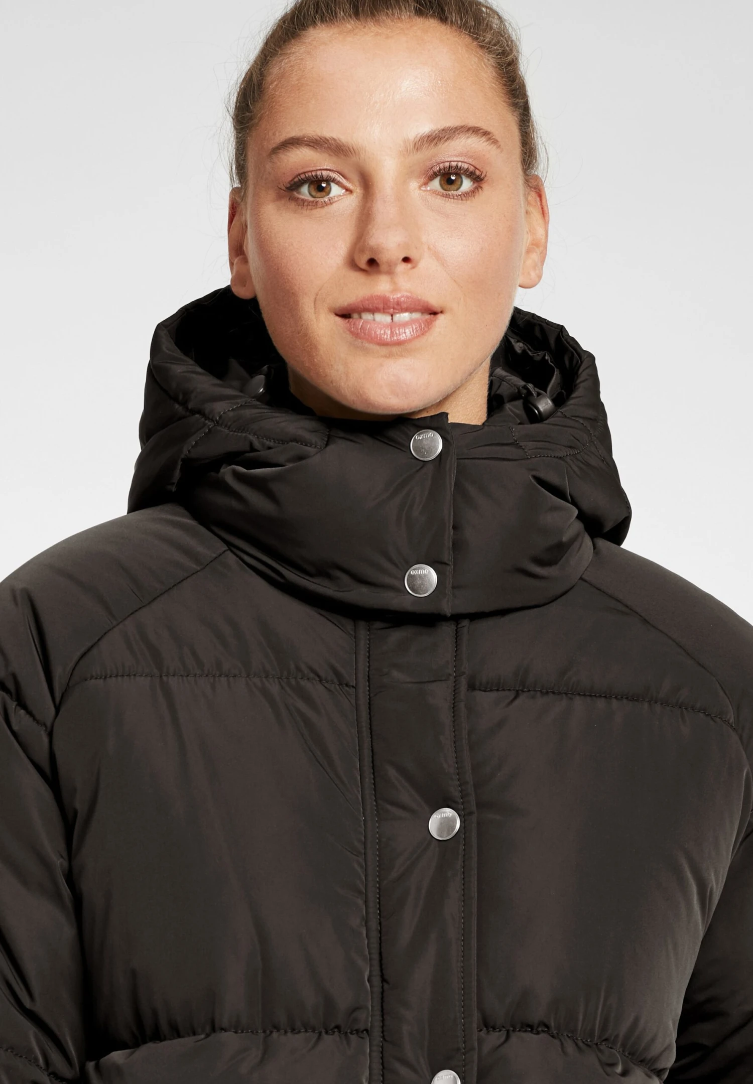 OXMO OXALBA - Winter Coat - Black 4 OXMO OXALBA - Winter Coat - Black - Image 4