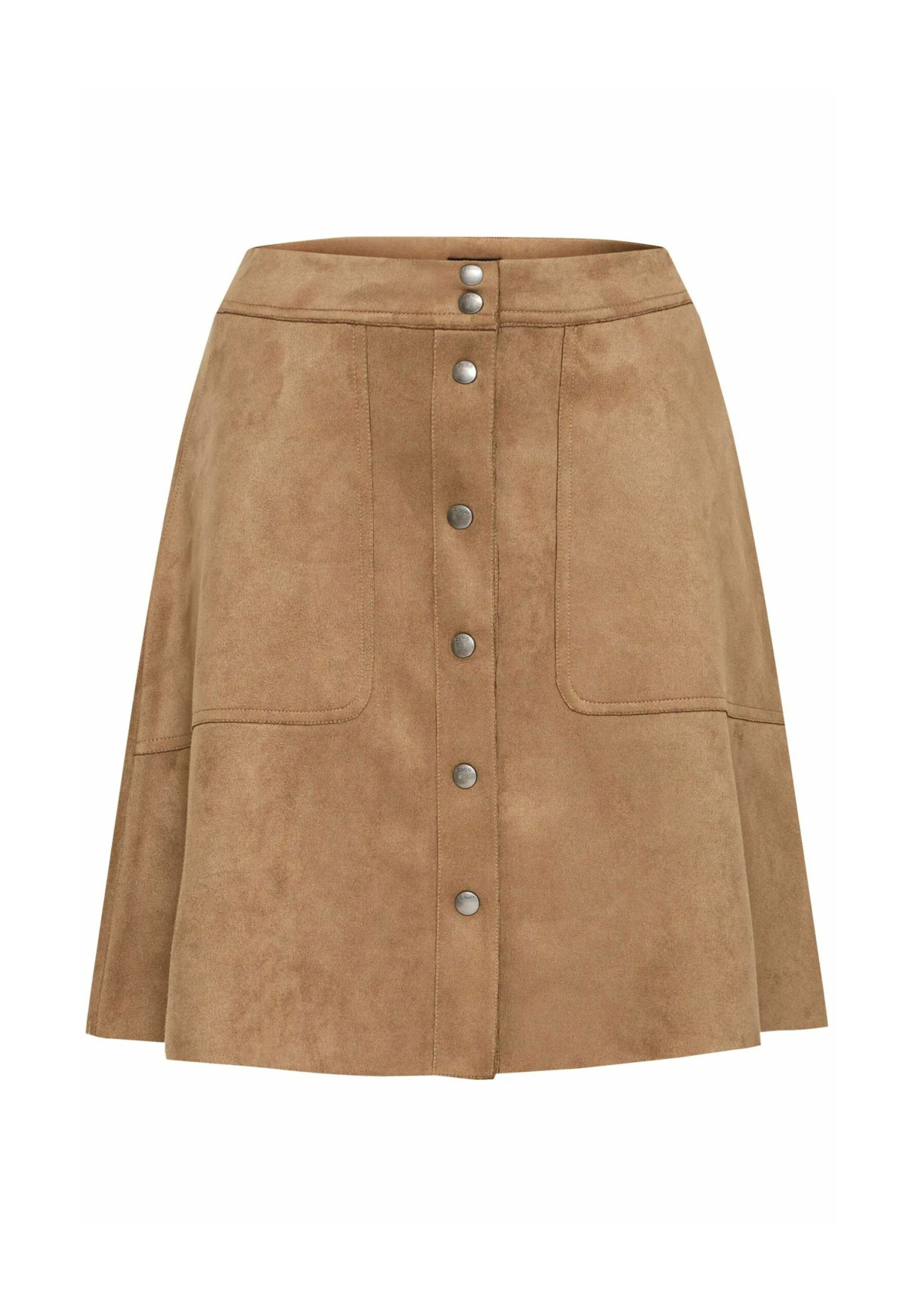 OXMO OXJUNE - A-line Skirt - Olive Night 8 OXMO OXJUNE - A-line Skirt - Olive Night - Image 8