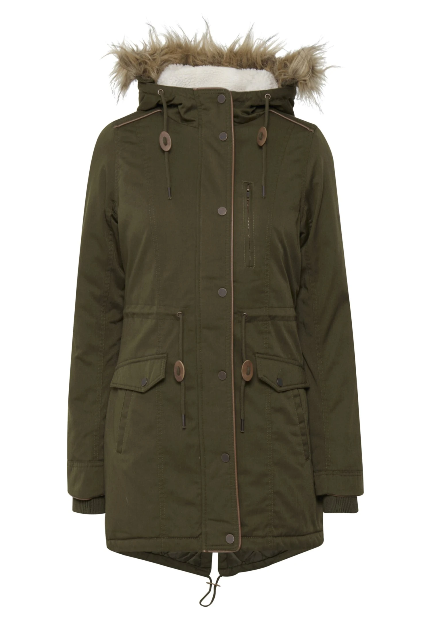 OXMO OXANNA - Parka - Dark Grey 7 OXMO OXANNA - Parka - Dark Grey - Image 7