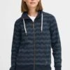 OXMO OXVANTA - Zip-up Sweatshirt - Total Eclipse