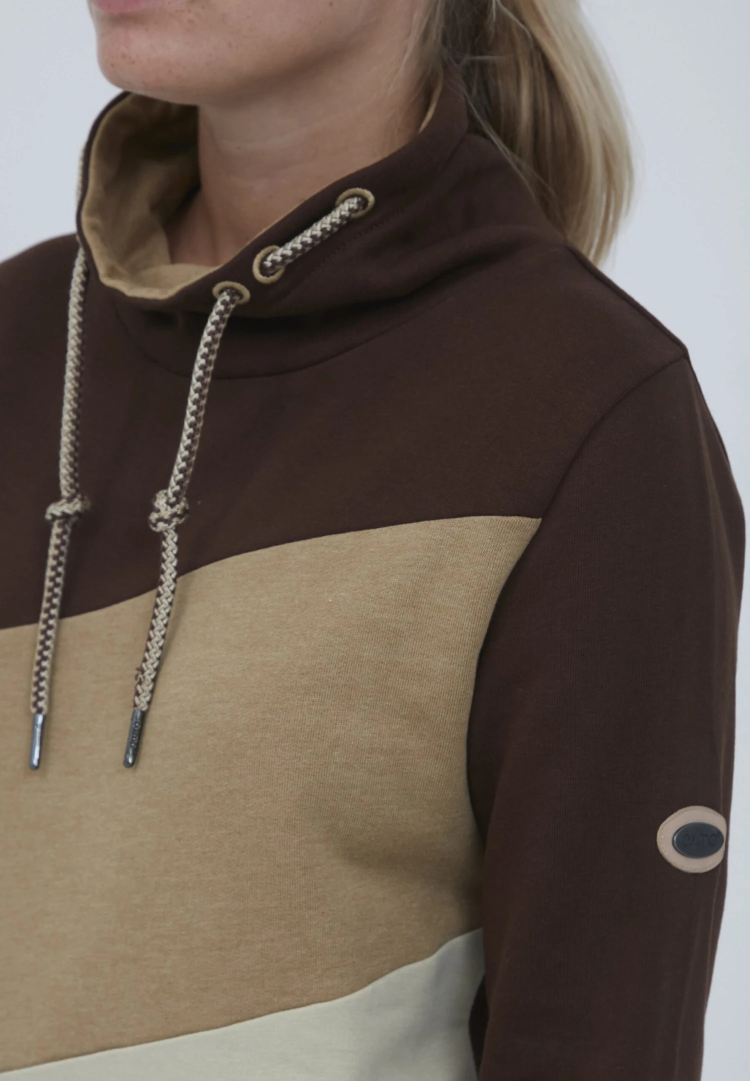 OXMO OXAgda - Sweatshirt - Chicory Coffee 4 OXMO OXAgda - Sweatshirt - Chicory Coffee - Image 4