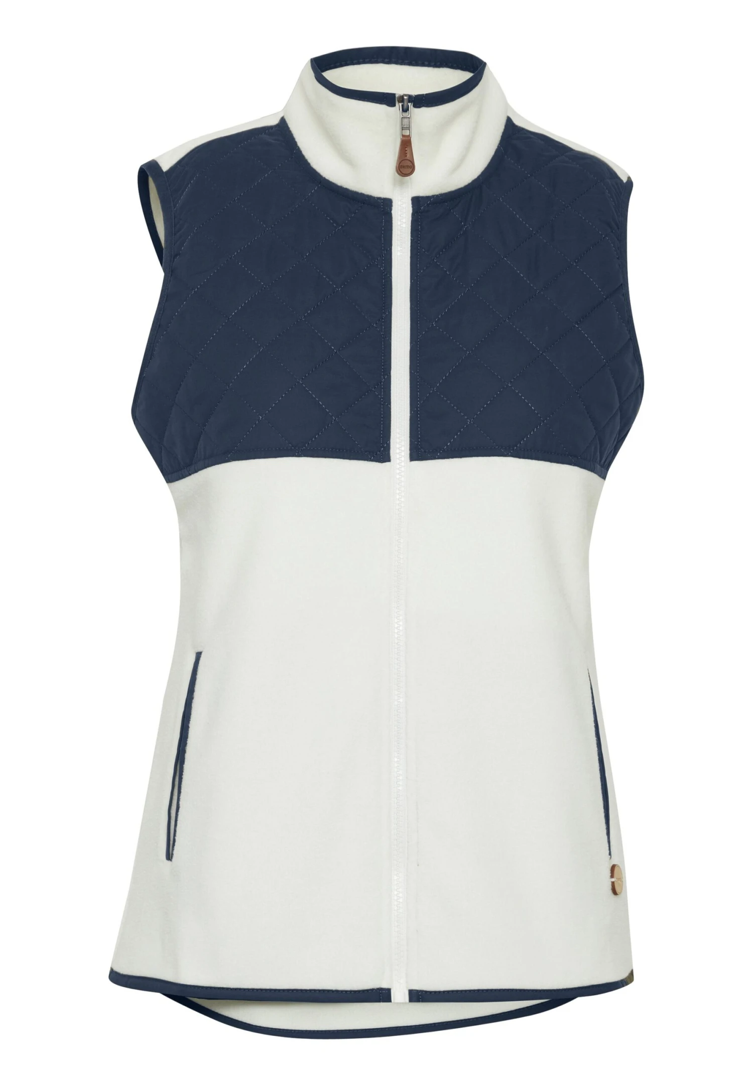 OXMO OXMalina - Waistcoat - Insignia Blue 8 OXMO OXMalina - Waistcoat - Insignia Blue - Image 8