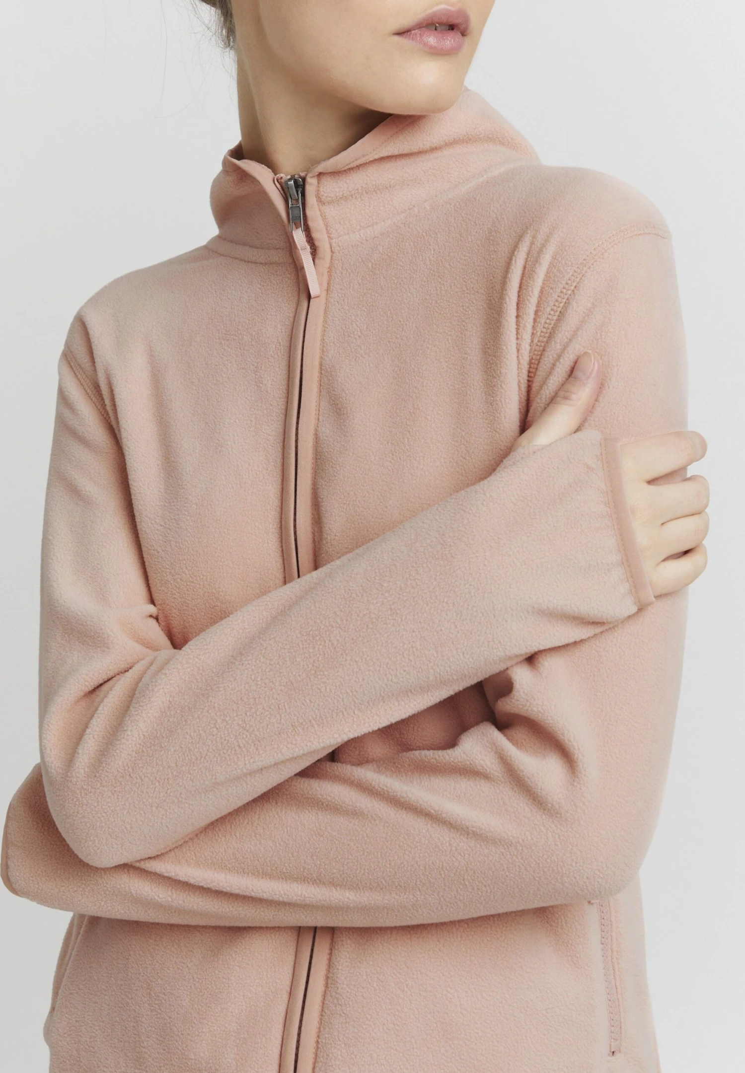 OXMO OXRIKKA - Fleece Jacket - Mahogany Rose 4 OXMO OXRIKKA - Fleece Jacket - Mahogany Rose - Image 4