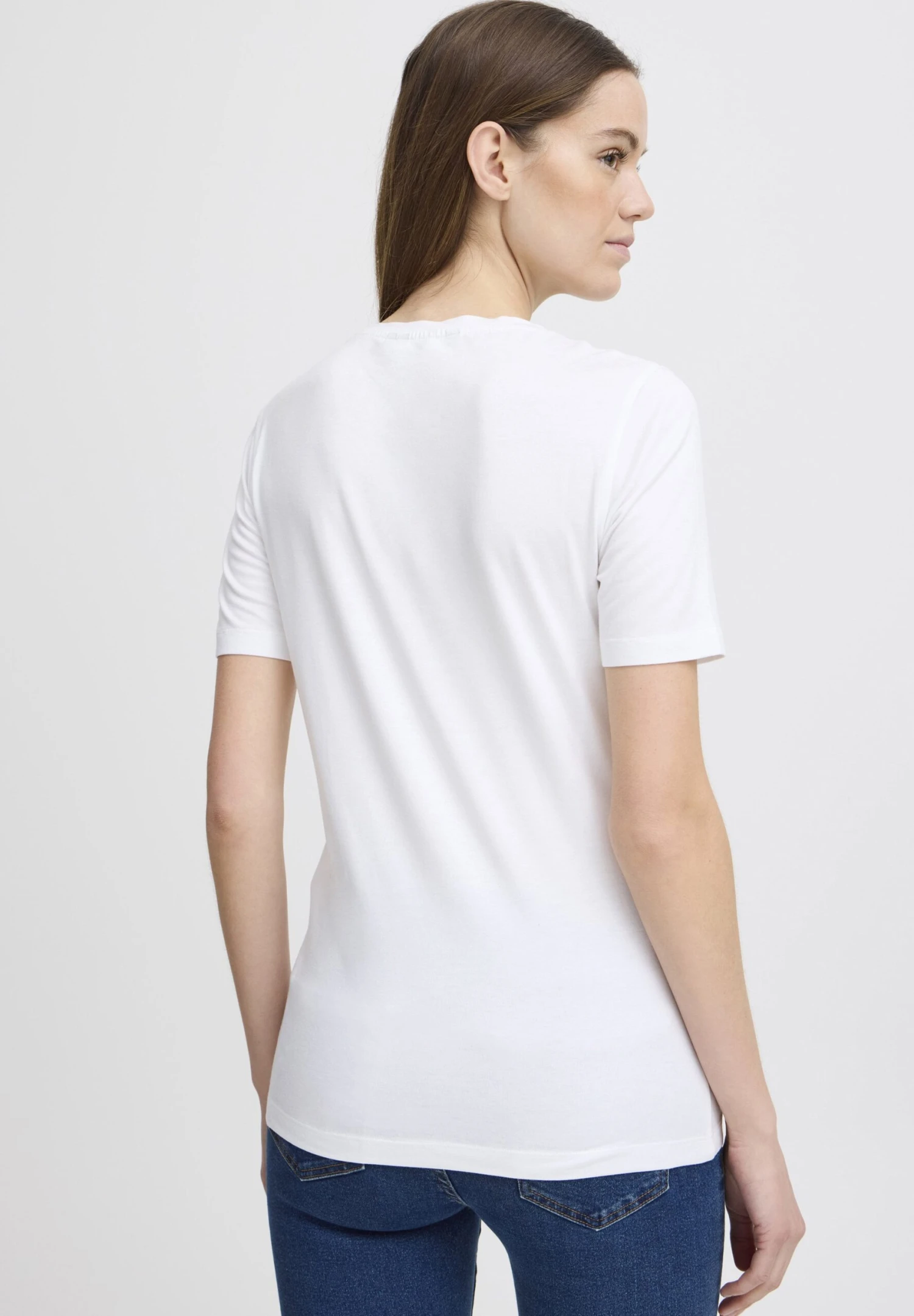 OXMO OXJESSA 2 PACK - Basic T-shirt - White Black 3 OXMO OXJESSA 2 PACK - Basic T-shirt - White Black - Image 3