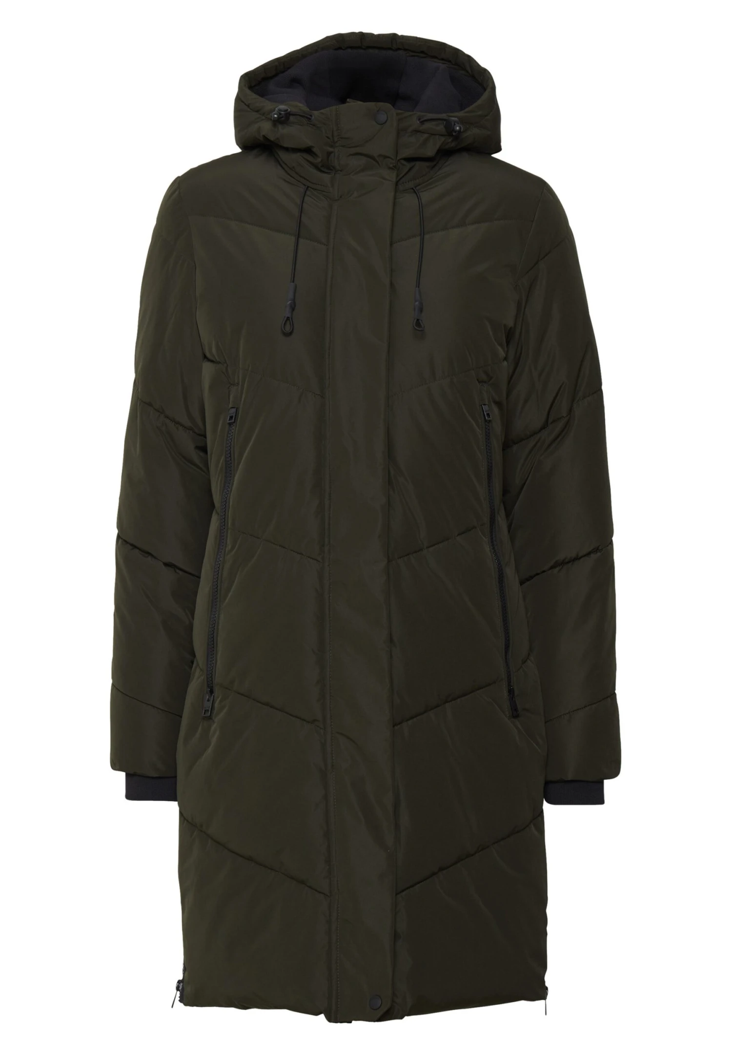 OXMO OXJuna - Winter Coat - Iron Gate 7 OXMO OXJuna - Winter Coat - Iron Gate - Image 7