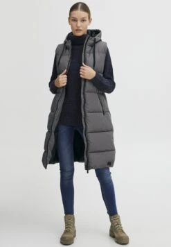 OXMO OXSOLICE - Waistcoat - Pewter 9 OXMO OXSOLICE - Waistcoat - Pewter -OXMO Store f32a743814944ba8abc3511a0eab76ca