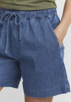 OXMO OXLILLITH REGULAR FIT - Denim Shorts - Mid Blue Denim -OXMO Store f38957194c994b77acc2361d36f2e79f