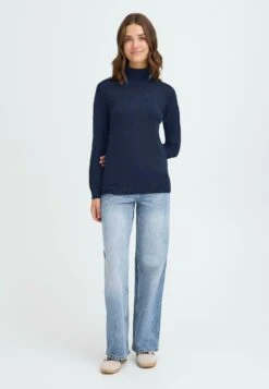 OXMO OXAIDA ROLLNECK - Jumper - Total Eclipse Melange 9 OXMO OXAIDA ROLLNECK - Jumper - Total Eclipse Melange -OXMO Store f3ce8bf0c7db4eeab7c030c2780ecaf8