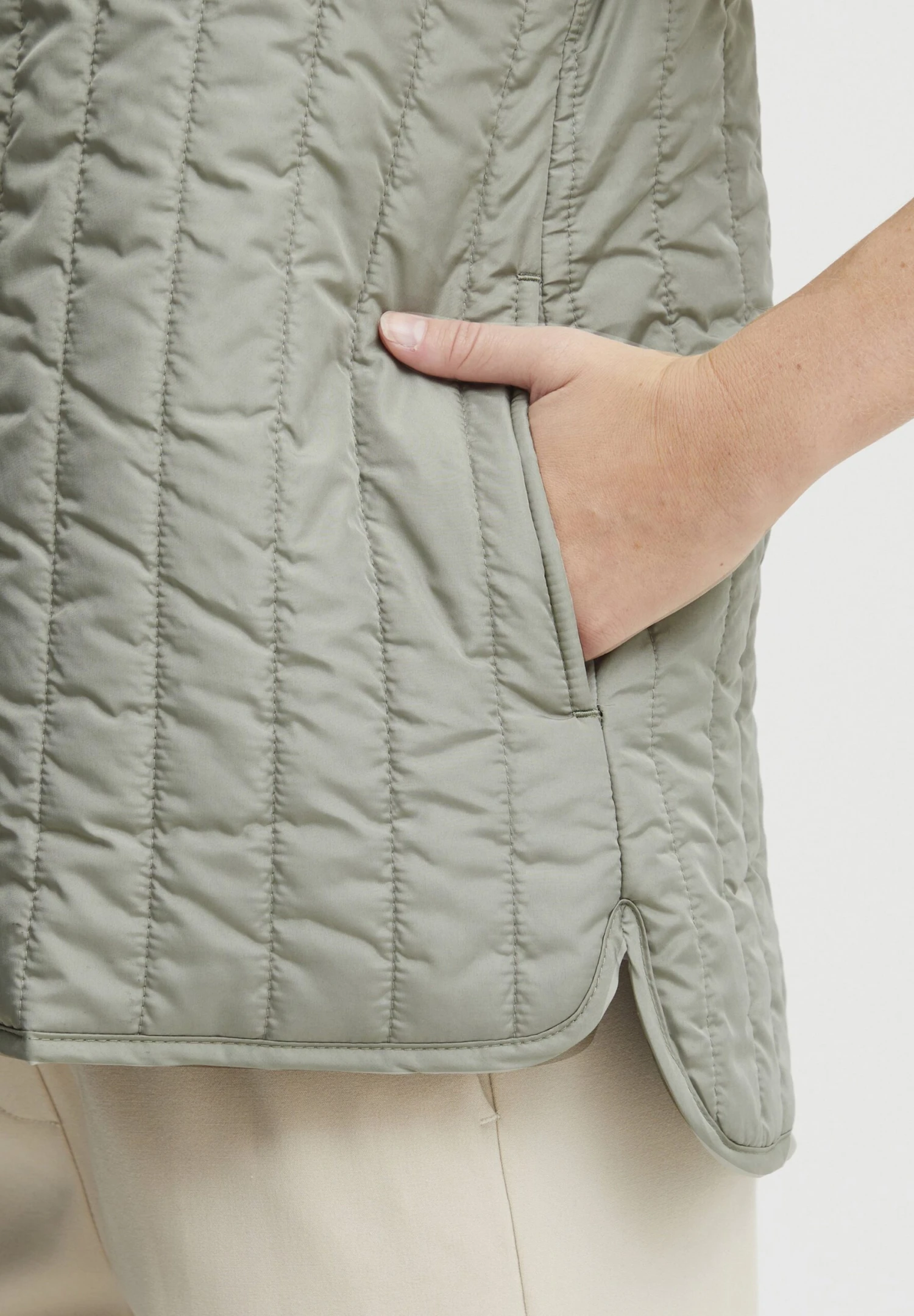 OXMO OXSadget - Waistcoat - Seagrass 5 OXMO OXSadget - Waistcoat - Seagrass - Image 5