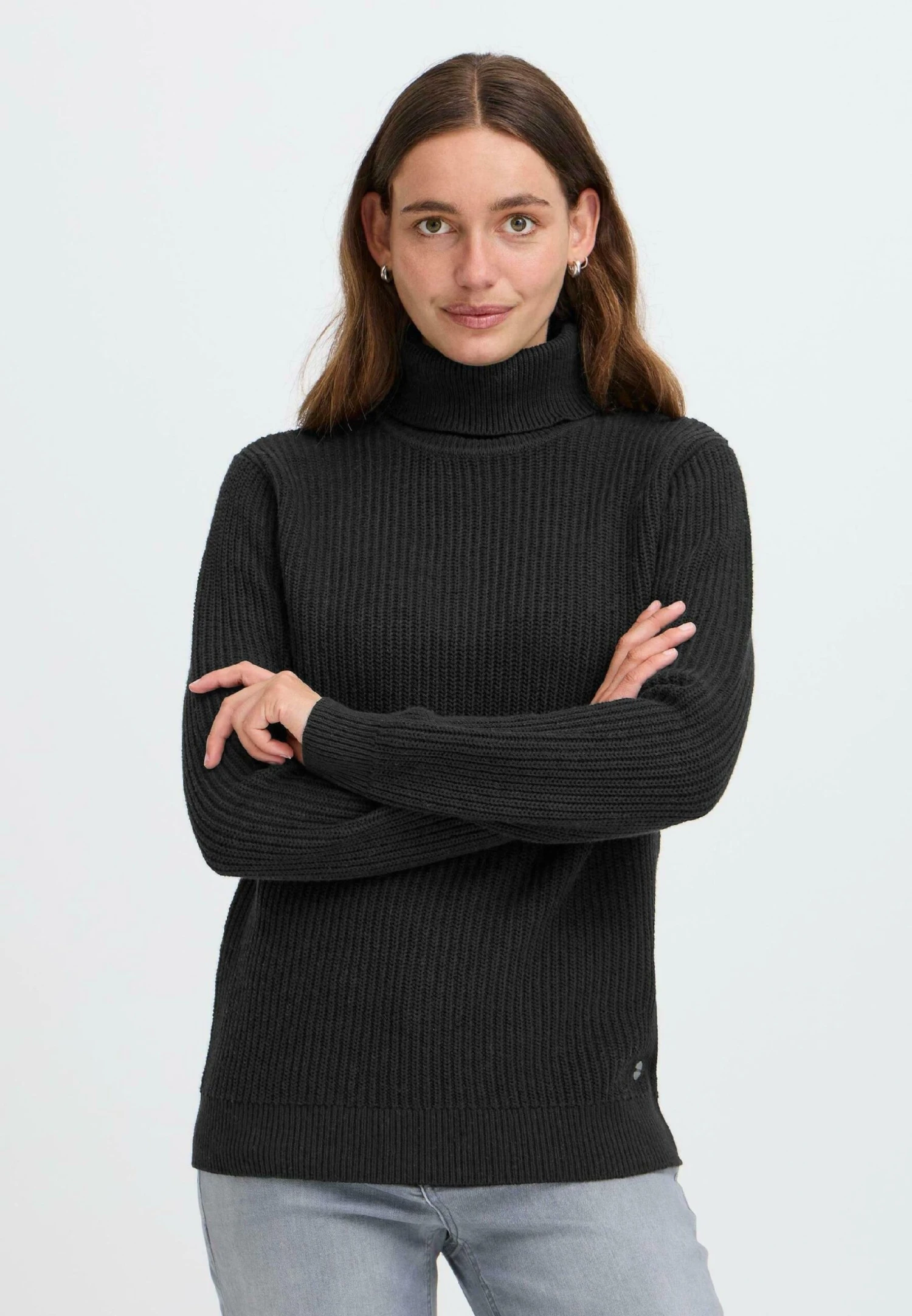 OXMO OXKIMSE - Jumper - True Black 1 OXMO OXKIMSE - Jumper - True Black