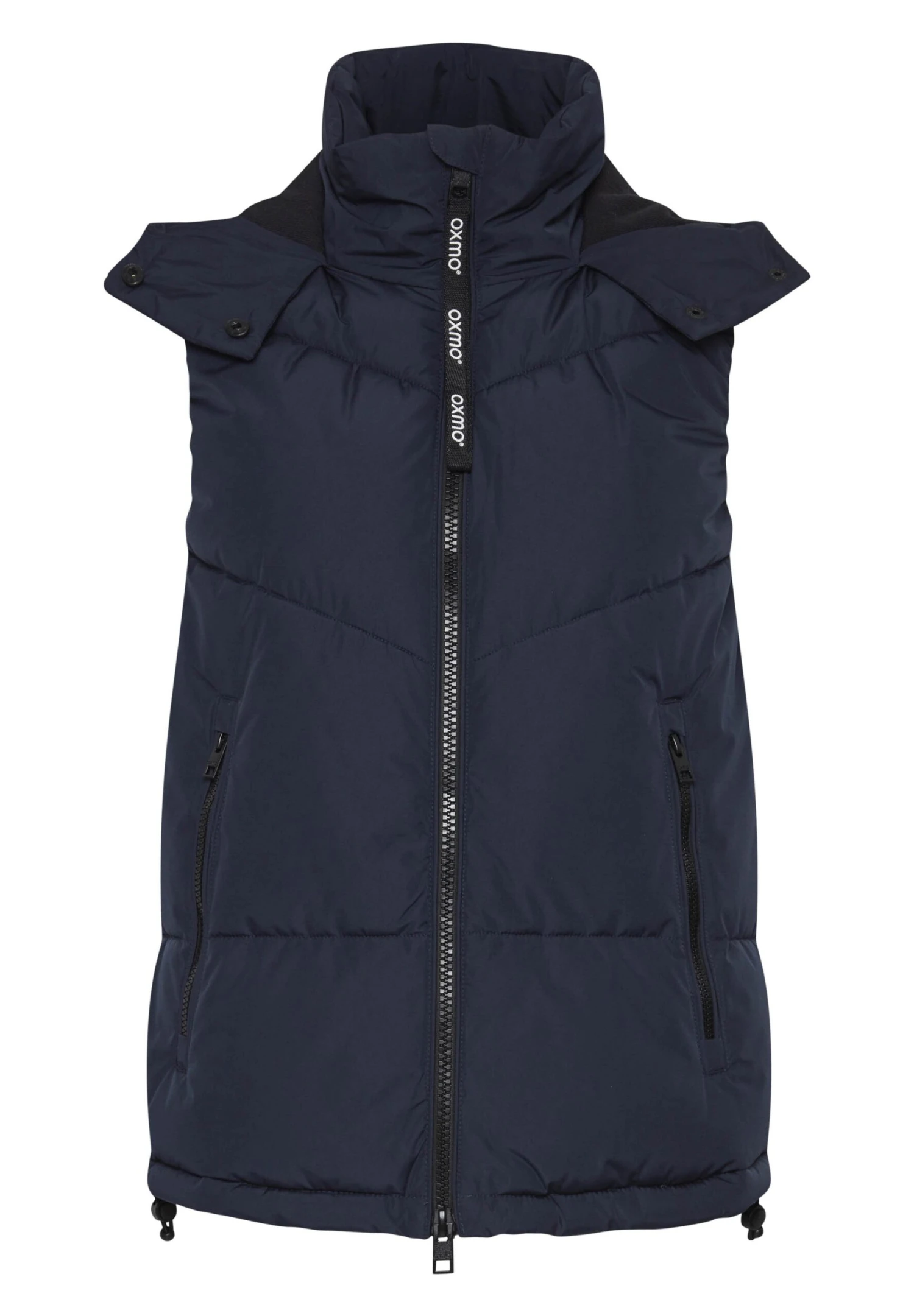 OXMO OXJULIETTE - Waistcoat - Black 8 OXMO OXJULIETTE - Waistcoat - Black - Image 8