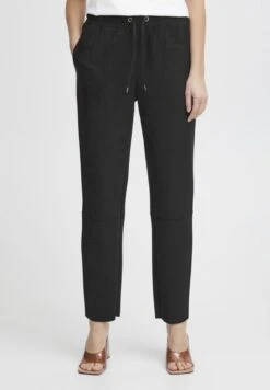 OXMO OXJUDITH REGULAR FIT - Trousers - Black