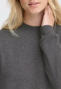 OXMO OXKAREN - Sweatshirt - Dark Grey Melange -OXMO Store f59d43a9a9264f5dab5624e28d63475c