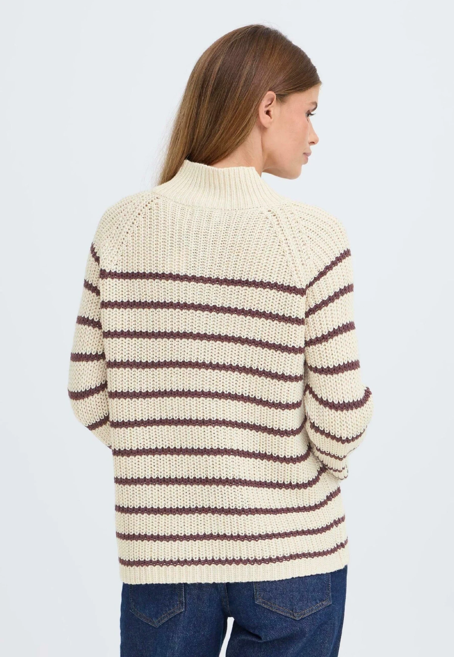 OXMO FRKANNA - Jumper - Fudge Mix 3 OXMO FRKANNA - Jumper - Fudge Mix - Image 3