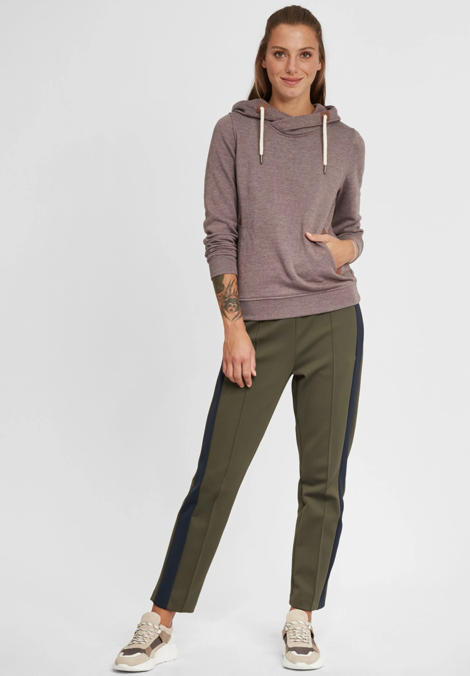 OXMO OXVICKY - Hoodie - Sparrow M 2 OXMO OXVICKY - Hoodie - Sparrow M - Image 2