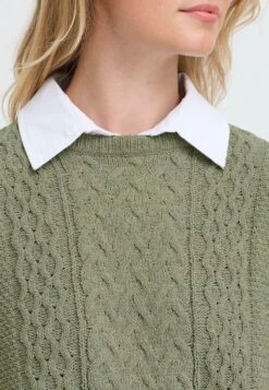 OXMO FRSANVI - Jumper - Dusty Olive 13 OXMO FRSANVI - Jumper - Dusty Olive -OXMO Store f68d9058d32f46789444f29930d89d65