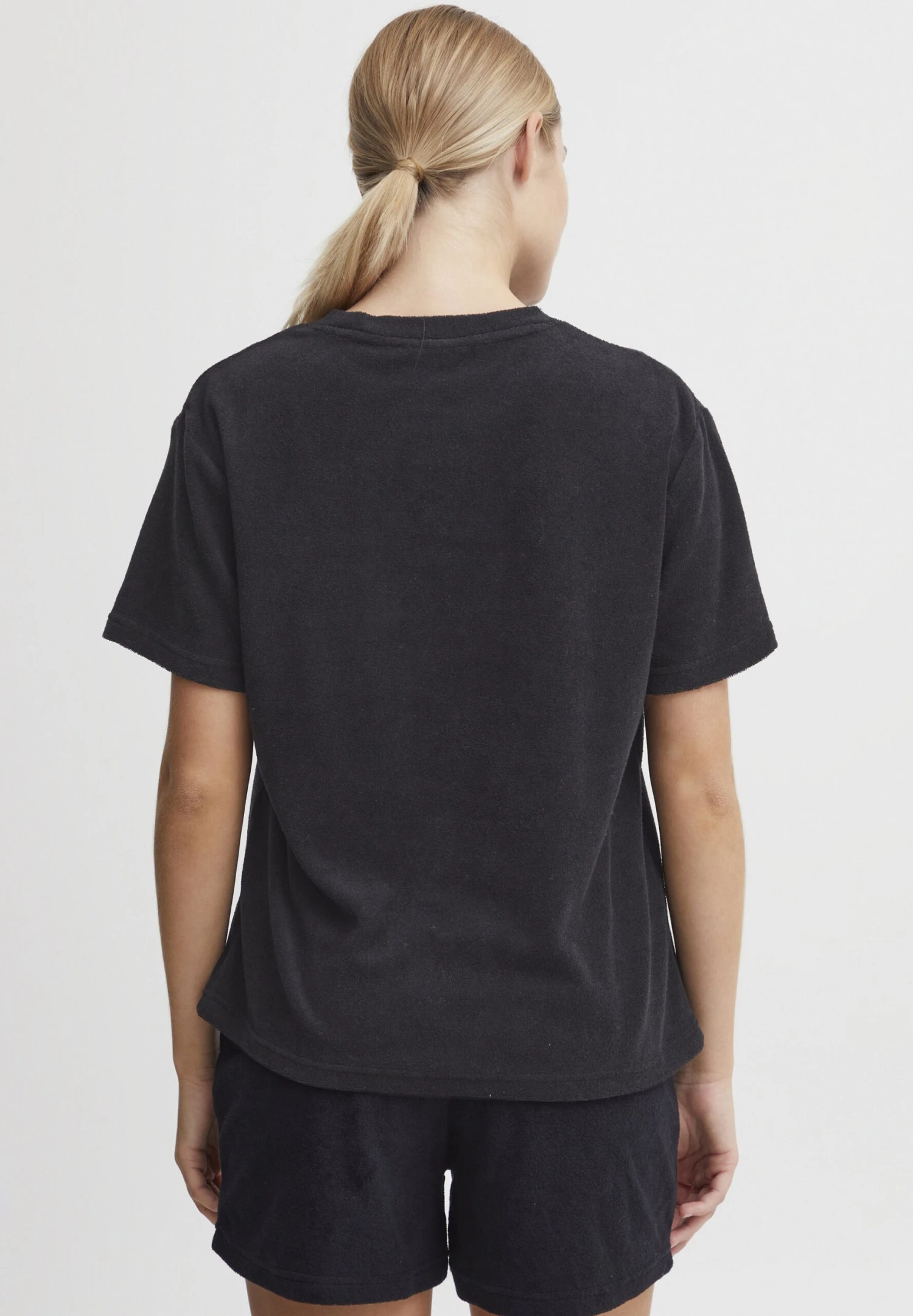 OXMO OXFRIKA - Basic T-shirt - Black 3 OXMO OXFRIKA - Basic T-shirt - Black - Image 3