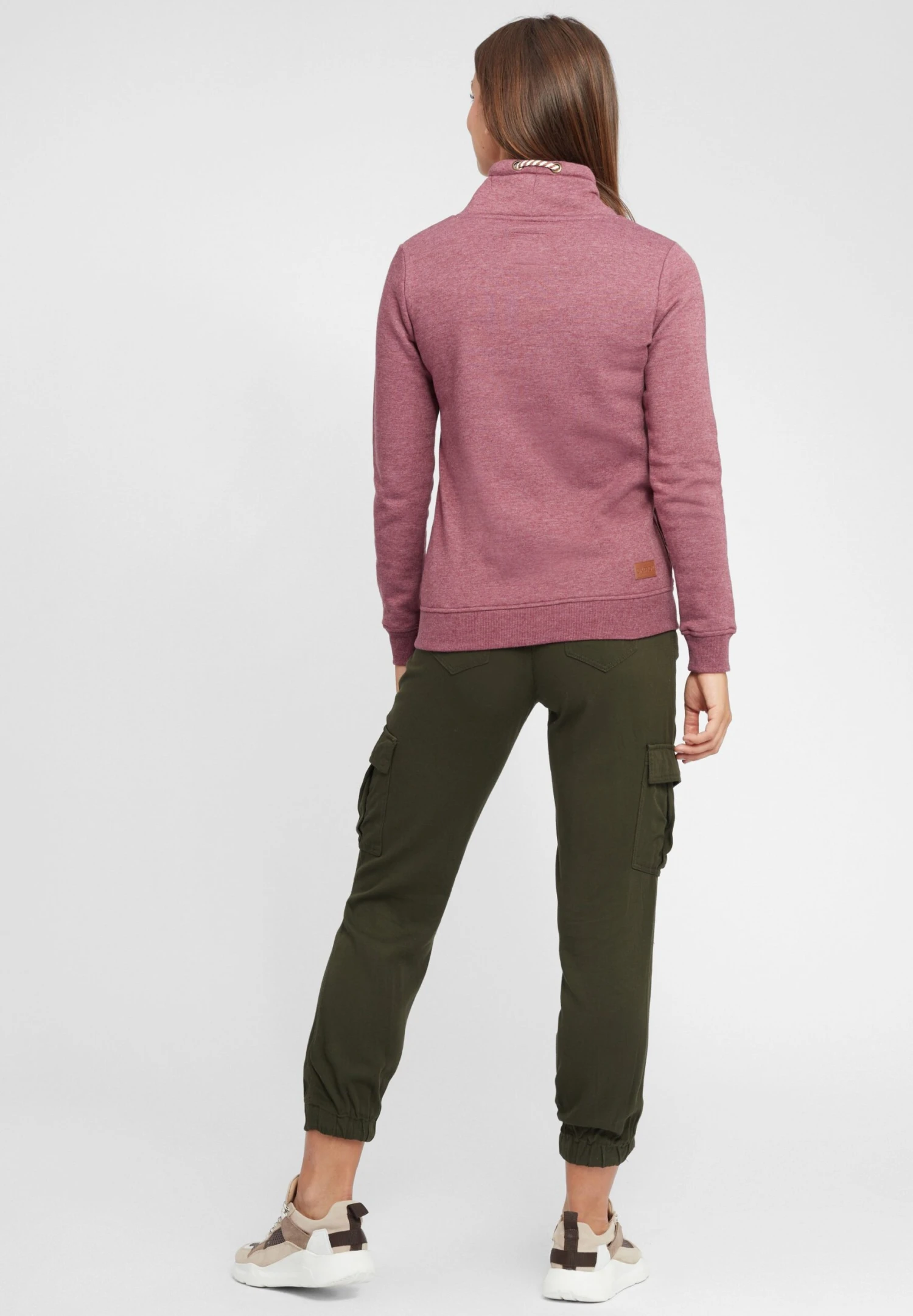 OXMO OXVimpa - Sweatshirt - Wine Red M 3 OXMO OXVimpa - Sweatshirt - Wine Red M - Image 3