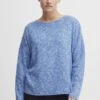 OXMO OXSANNE - Sweatshirt - Strong Blue Melange