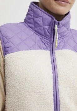 OXMO OXBETTY - Waistcoat - Sunlit Allium Mix 11 OXMO OXBETTY - Waistcoat - Sunlit Allium Mix -OXMO Store f800d8846dab4c01907835323a337c76