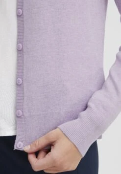 OXMO OXHELENE - Cardigan - Purple Rose Melange -OXMO Store f877621783774ca79afeb69ffe821482