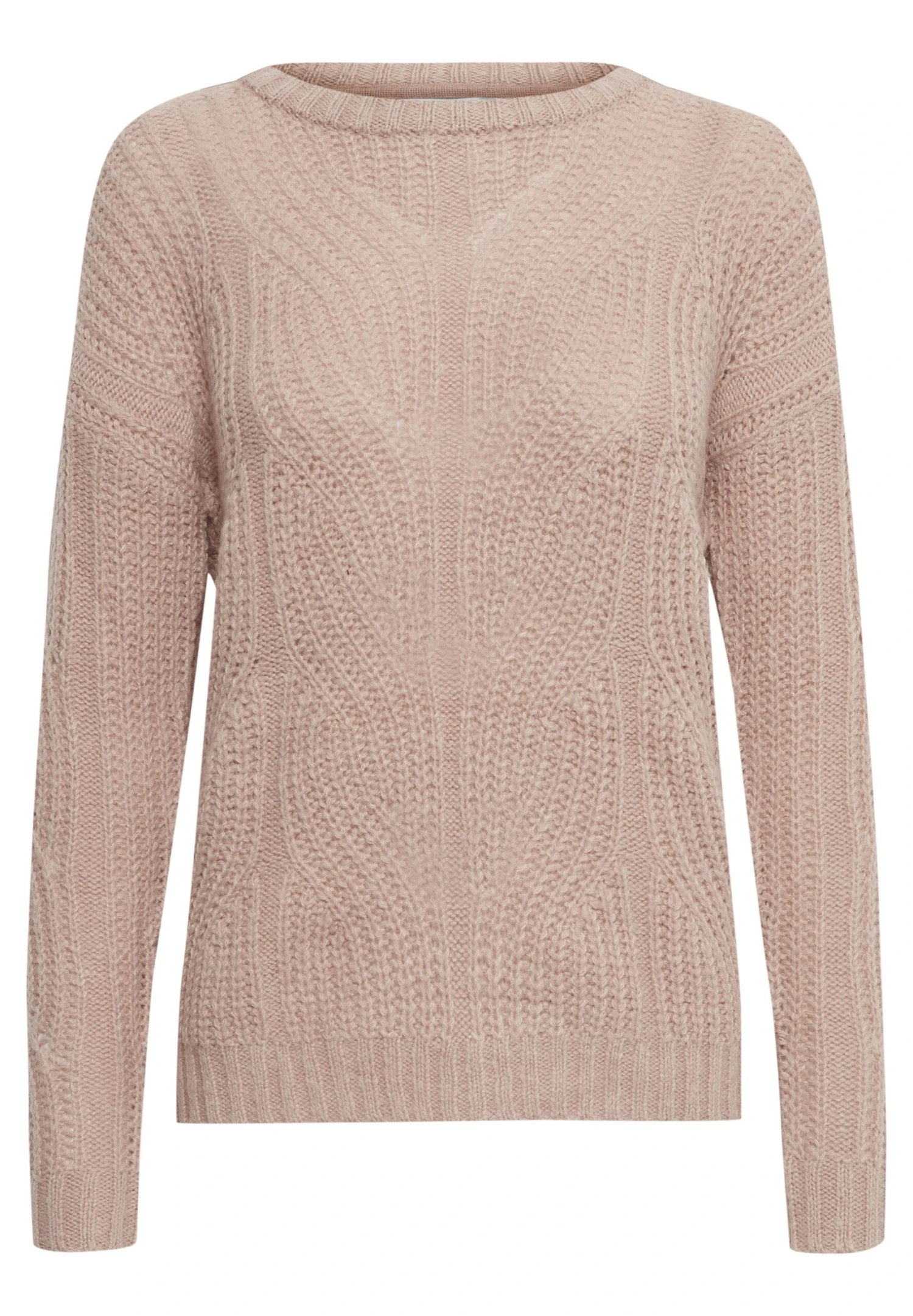 OXMO OXChiara - Jumper - Medium Grey Melange 8 OXMO OXChiara - Jumper - Medium Grey Melange - Image 8