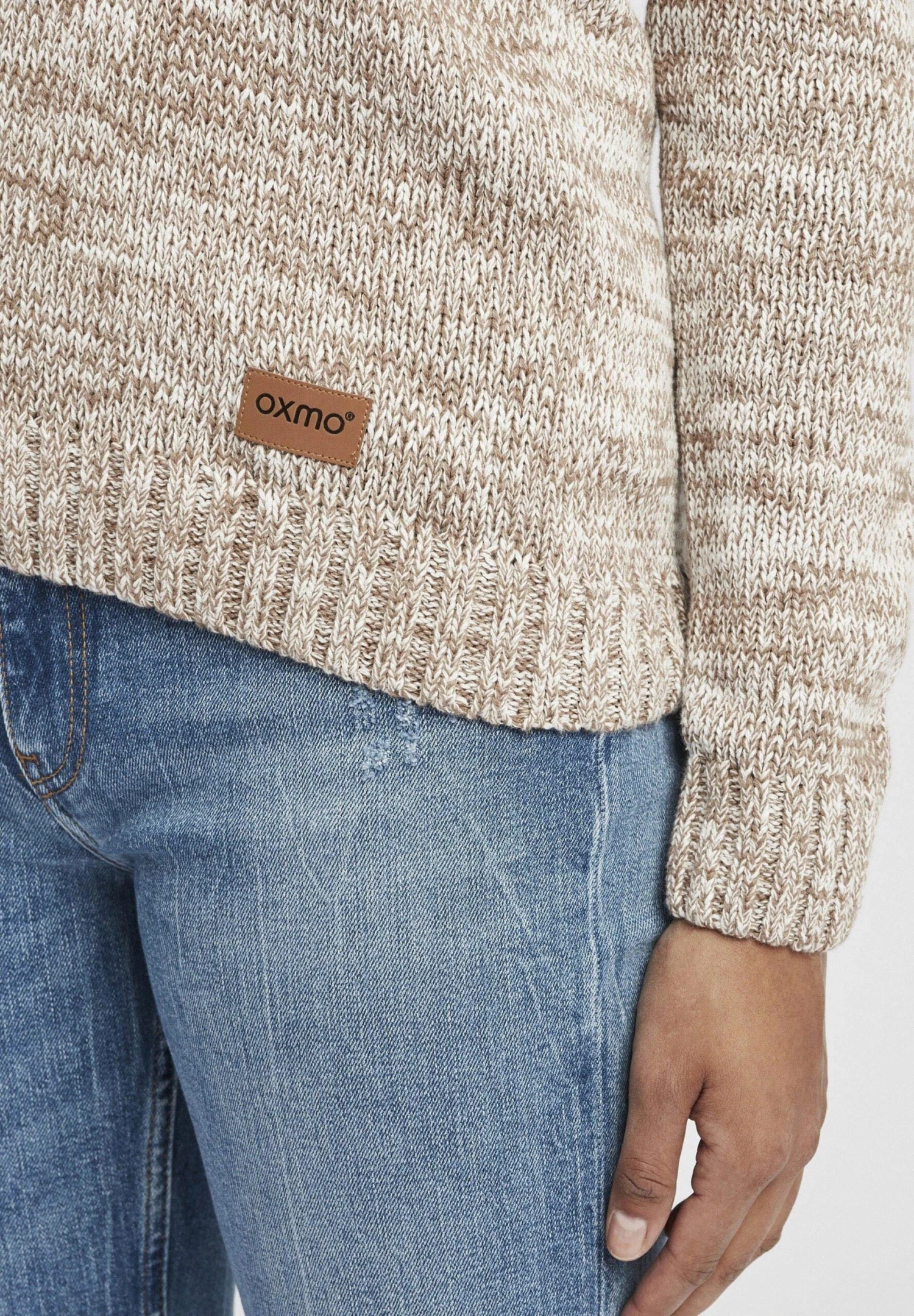 OXMO OXPHILADELPHIA - Cardigan - Dune 5 OXMO OXPHILADELPHIA - Cardigan - Dune - Image 5