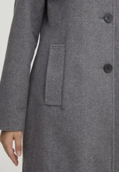 OXMO OXValerine - Classic Coat - Medium Grey Melange 12 OXMO OXValerine - Classic Coat - Medium Grey Melange -OXMO Store f8c740b857074cbf9627237170f88e36