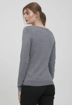 OXMO OXEDDA - Jumper - Grey Mel 14 OXMO OXEDDA - Jumper - Grey Mel -OXMO Store f9bb724571504d9585468247dc0ad0da