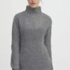 OXMO OXNancy - Jumper - Medium Grey Melange
