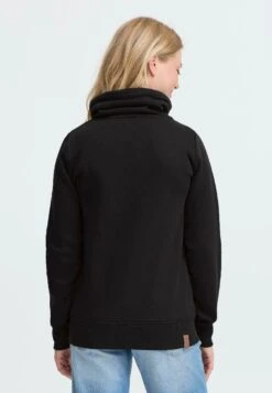 OXMO OXMILLE TUBEZIP - Zip-up Sweatshirt - Black -OXMO Store fac337cae1e04e2d89243b5edab0d06f