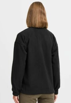 OXMO OXMARTA - Fleece Jacket - True Black -OXMO Store fb8640c8834240bea7b7e8d0b55f5442