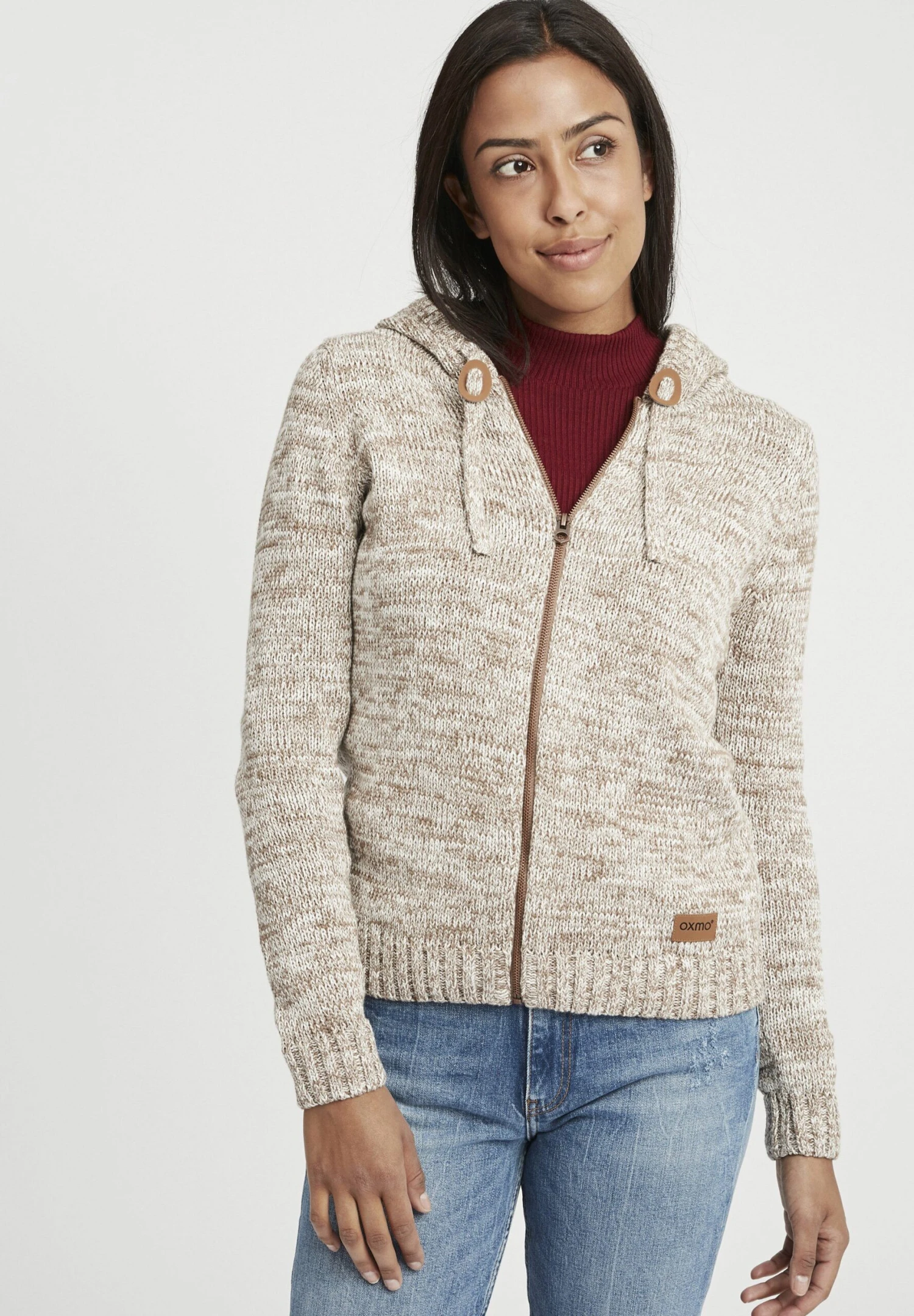 OXMO OXPHILADELPHIA - Cardigan - Dune 1 OXMO OXPHILADELPHIA - Cardigan - Dune