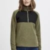 OXMO OXMalita - Fleece Jumper - Dusty Olive