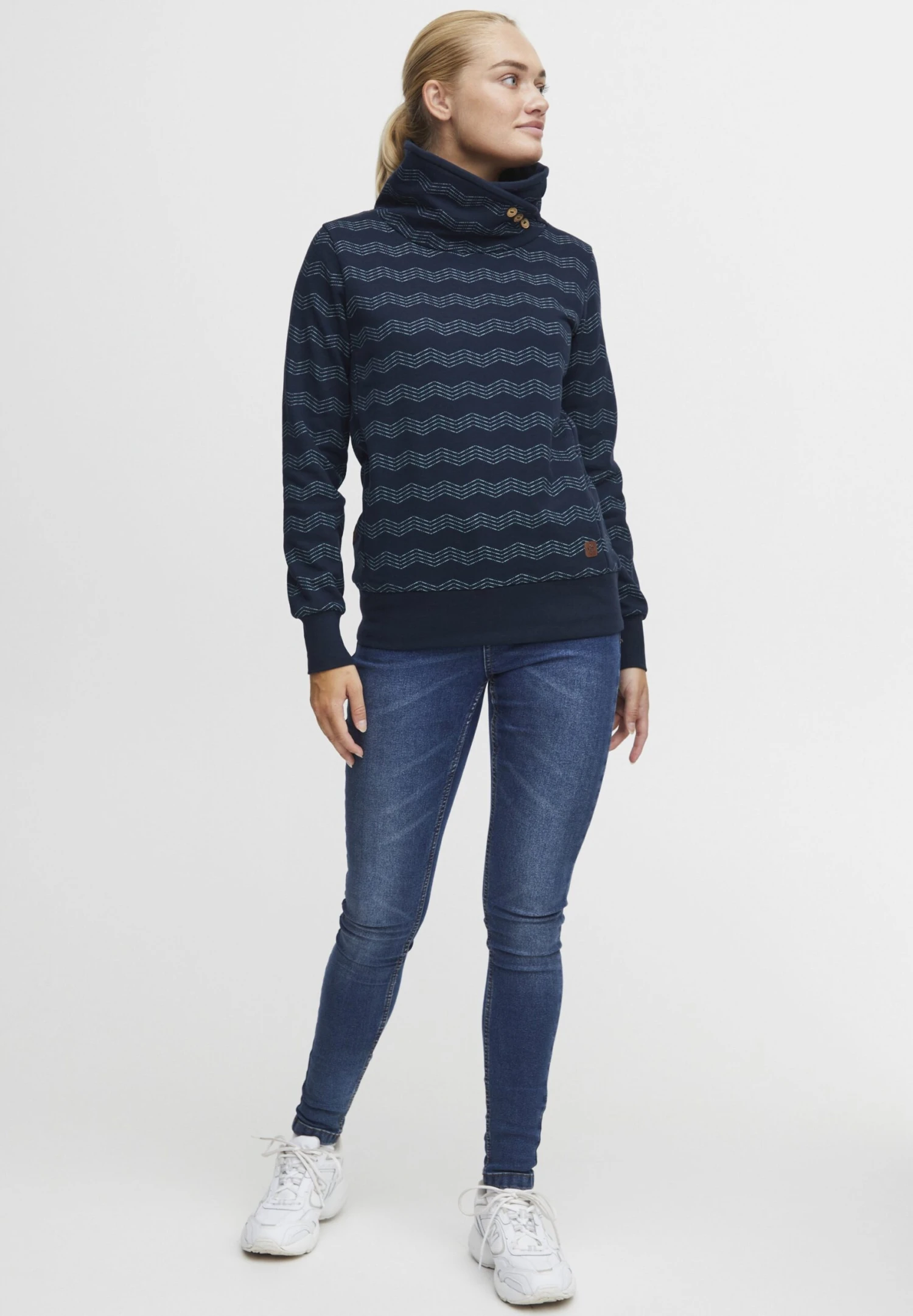 OXMO OXVERNITA - Sweatshirt - Total Eclipse 2 OXMO OXVERNITA - Sweatshirt - Total Eclipse - Image 2