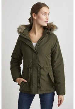 OXMO OXLona - Winter Coat - Ivy Green